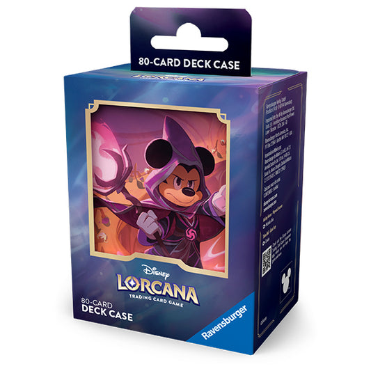 Deck Box: Disney Lorcana- Reign of Jafar- Mickey Mouse, Wayward Sorcerer