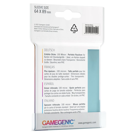 Deck Protector: Gamegenic Thick Inner Sleeves (50)