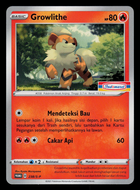 Growlithe 238/S-P Indomaret Promo [Indonesian]