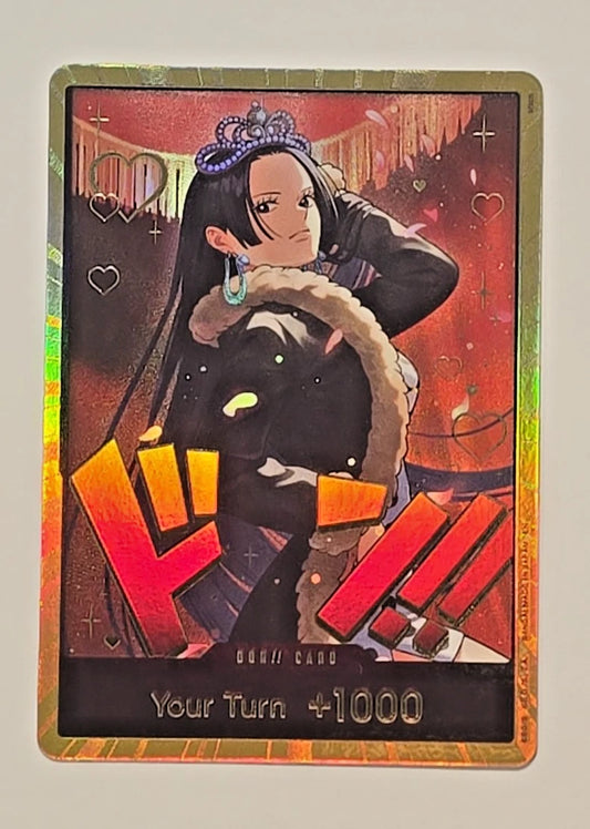DON!! Card (Boa Hancock) (Gold) - Extra Booster: One Piece Heroines Edition (EB-03)