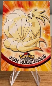 Ninetails #38 Pokemon Topps Trading Cards TV Animation Edition Collectable Card [LP]