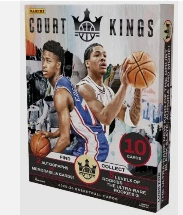 2025-26 Panini Court Kings Basketball Hobby Box