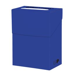 ULTRA PRO: SOLID DECK BOX : PACIFIC BLUE