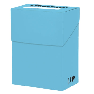 ULTRA PRO: SOLID DECK BOX : LIGHT BLUE