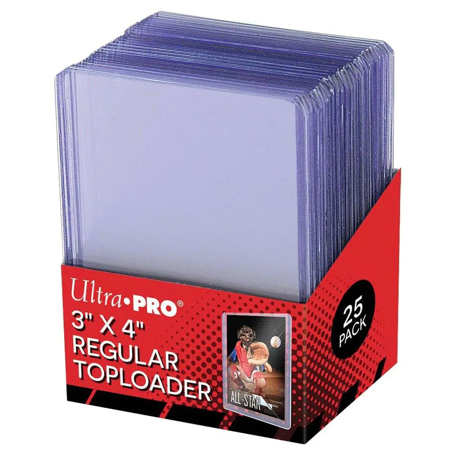 Ultra Pro Toploader: 3in x 4in Clear Regular (25)